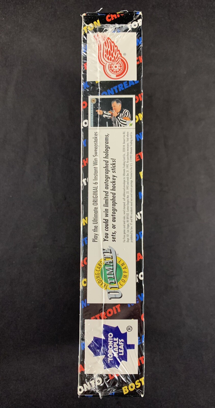 The Original 6 Premium 1992 Hockey Card Series by Ultimate Trading Card