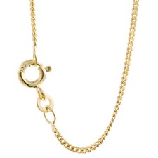 1,4 mm 333 -8 Karat Gold Halskette Panzerkette massiv Gold hochwertige Goldkette