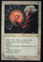Blessed Wine Ice Age Common MTG