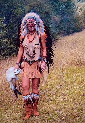 Native American Indian Inspired Feather Headdress Tribal Halloween Costume Props - Picture 18 of 19