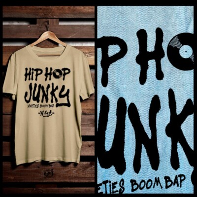 Hip Hop t-shirt 90s rap music underground Cypha Brooklyn Decepticons era XL Tan