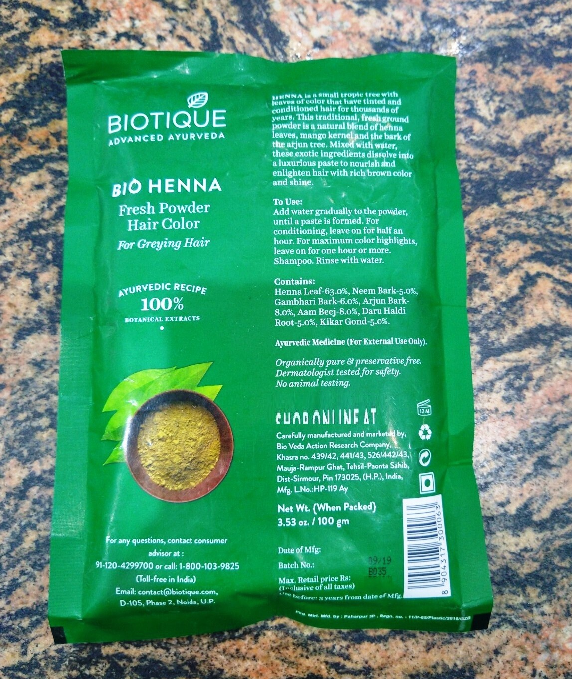 Biotique Bio Henna Fresh Powder Hair Color For Greying Hair oz | 100 Gram | eBay Biotique Bio Henna Fresh Powder Hair Color For Greying Hair oz | 100 Gram | eBay