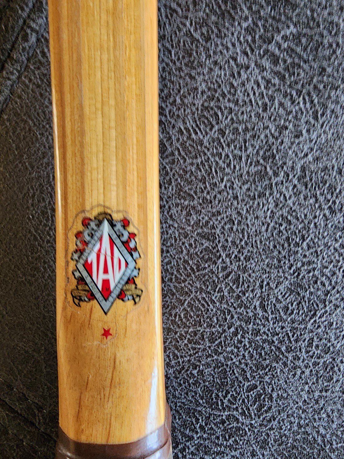 Vintage TA Davis Hi-Point Wooden Tennis Racket 4-1/4L Grip Feron's New York TAD