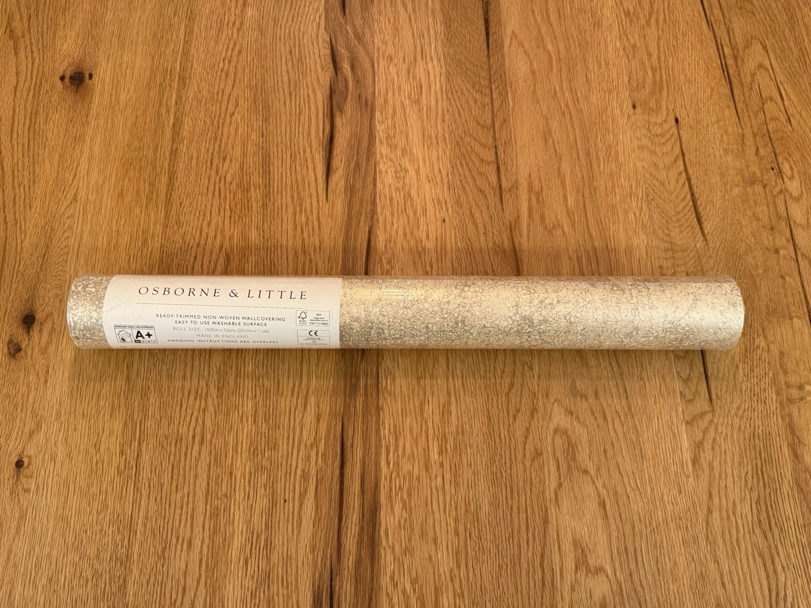 1 Roll Osborne & Little Oratorio Wallpaper CW6006-03 10.05m x 52cm - New