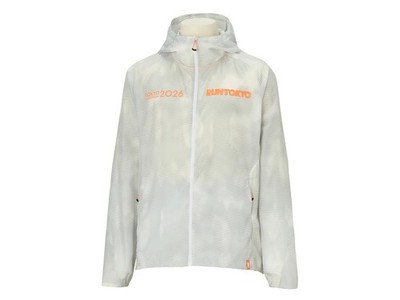 ASICS 東京マラソン2026RUN TOKYOウィンドブレーカーホワイト L Asics Tokyo Marathon 2026 Limited Fade Jacket Brilliant White