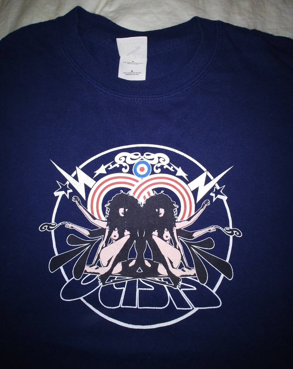 Vintage ORIGINAL 2005 OASIS North American Tour Concert T Shirt