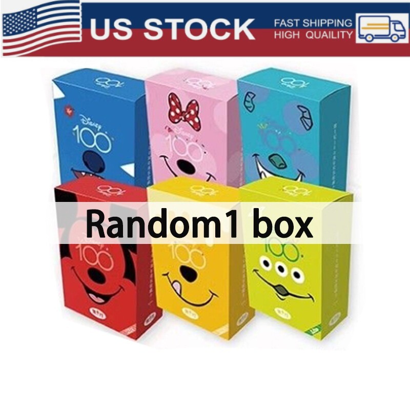 US Card.Fun Disney 100 Joyful Trading Card - Lite 1-6 Box Sealed Fast delivery
