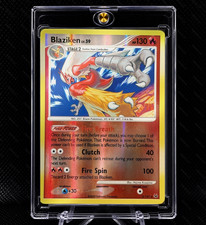 Blaziken REVERSE HOLO 3/127 PLATINUM POKEMON CARD