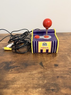 Namco Pac-Man Plug & Play TV Game Controller Joystick Unit w/ RCA AV Cables