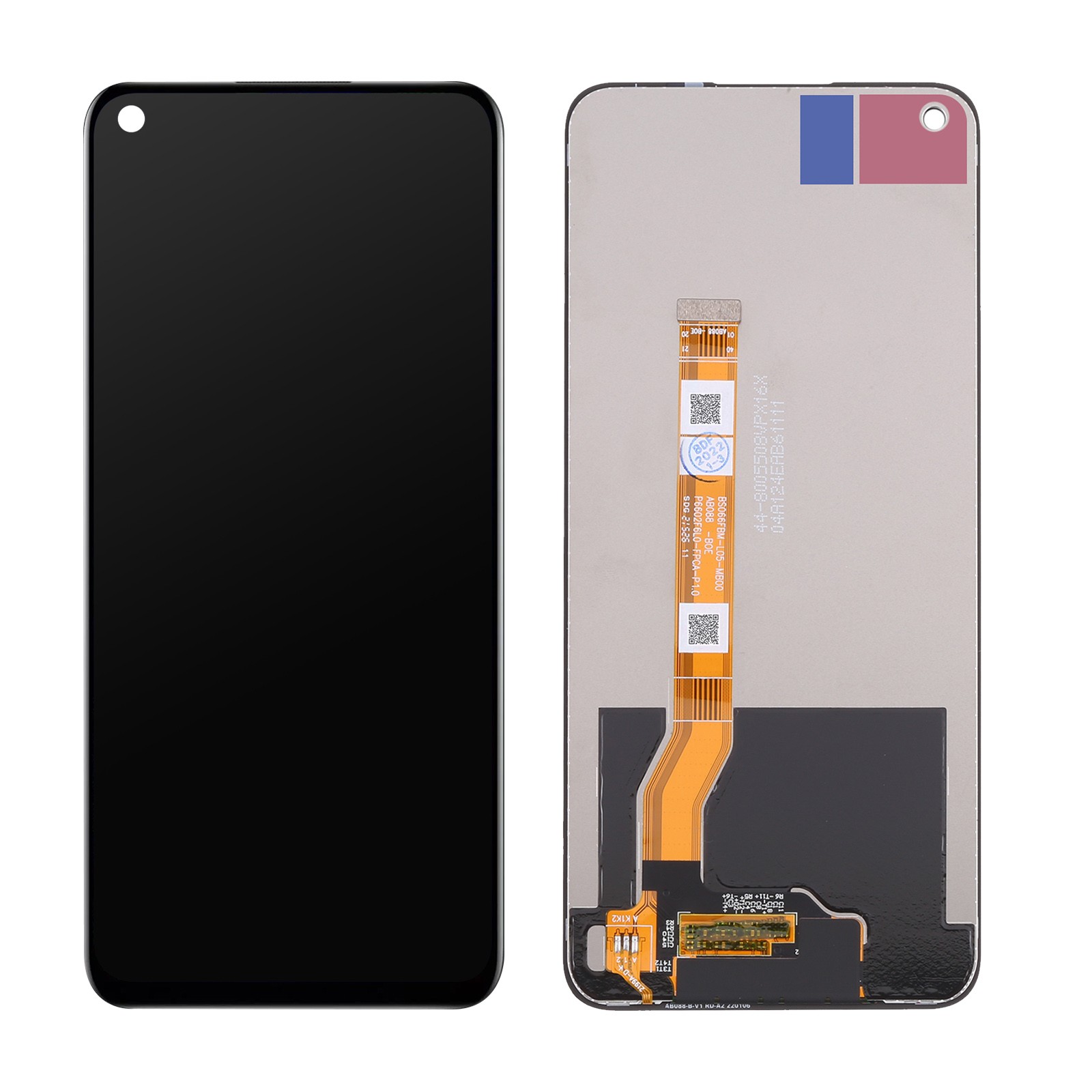 Écran tactile cassé ? Réparez votre Narzo 50 avec ce bloc LCD complet noir