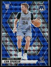 2024-25 Panini Mosaic Cam Spencer RC Blue Mosaic #/199 #227