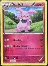 Granbull (#14) 14/30 Xy Trainer Kit: Sylveon & Noivern Regular - Pokémon