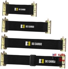 E Track Straps - 4 Pack - Adjustable and Standard Heavy-Duty Tie-Down 4-Pack
