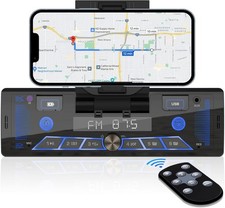 Marine Radio Head Unit Fm Car Stereo Boat Usb Aux Bluetooth Phone Holder Mount Marine Radio Head Unit Fm Car Stereo Boat Usb Aux Bluetooth Phone Holder Mount