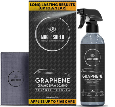 Graphene Ceramic Spray Coating - LAST SO LONG! Quick & Easy for Cars, Motorcy...