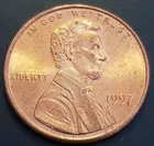 1997-P Lincoln Memorial Cent — photo from another recent sale