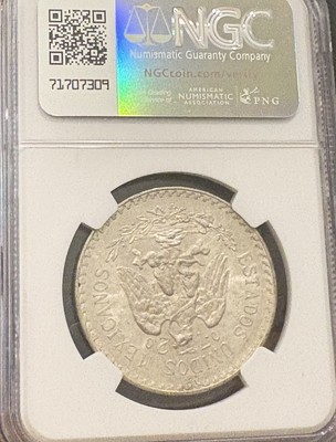 1944M Mexico Silver Un Peso - NGC MS 64 | eBay