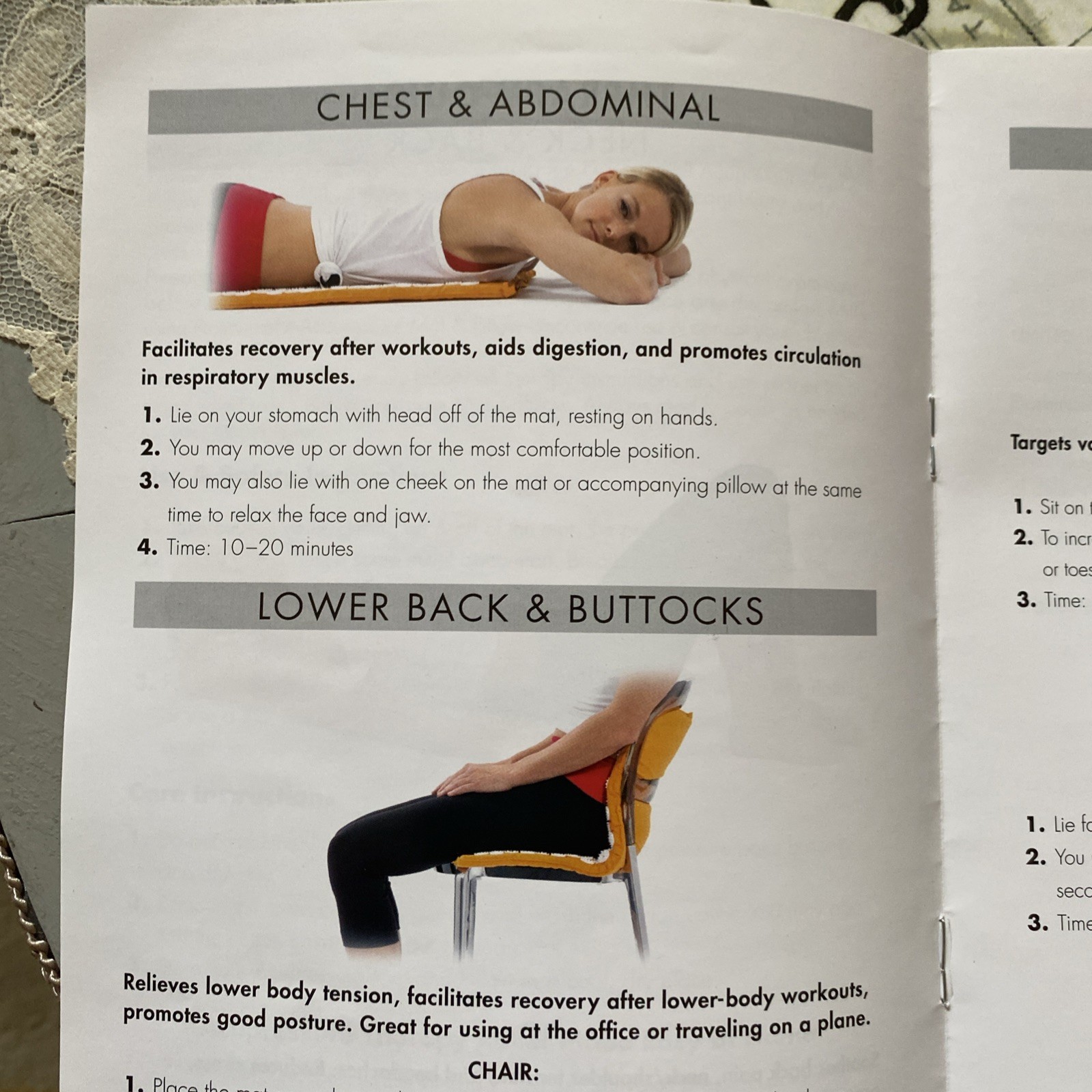 Prosource Large 49” Acupuncture Mat +Pillow+Owner’s Manual GENTLY Pre-Owned