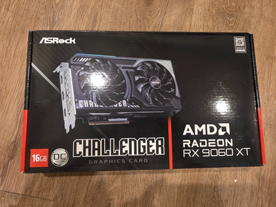 グラフィックボード・グラボ・ビデオカード ASRock Radeon RX 9060 XT CHALLENGER 16GB ASRock > AMD Radeon™ RX 9060 XT Challenger 16GB OC