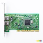 Adaptec AUA-2000B 2-Port USB PCI Card Expansion Controller Card