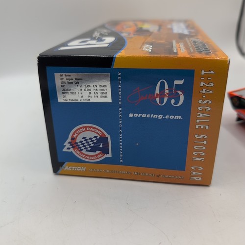 SELTEN 1:24 Jeff Burton #31 CINGULAR WIRELESS 2005 RCR RACING DieCast NASCAR - Bild 10 von 15