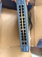 24 Port PoE Switch with 2 Gigabit Ethernet Uplink Port, Unmanaged YuanLey