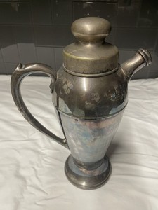 International Silver EPNS 668 Art Deco Cocktail Shaker/Server