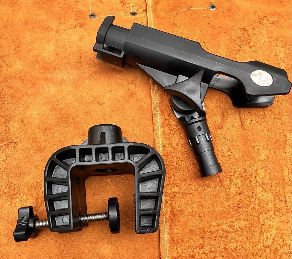 AABRH Abrazadera Garra de Águila Barco Soporte de Varilla, Acabado Negro Impacto de Alta Calidad Foto 2 de 4