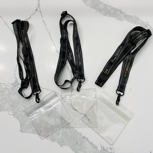 Disney Cruise Line Castaway Club Member Platinum Lanyard, Set of 3