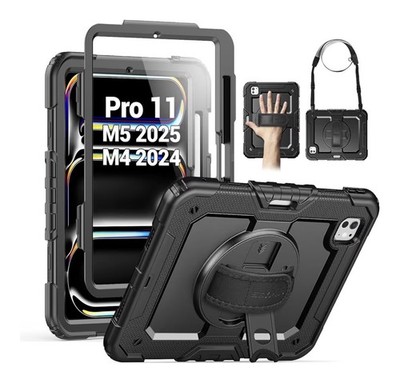 SEYMAC Stock Case For IPad Pro 11-Inch M5-M4 2025-2024, Shockproof Heavy Duty Ca
