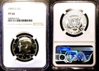 1969-S KENNEDY HALF DOLLAR NGC PF-68 40% SILVER 50C! MUST SEE BEAUTY! NEAR D-CAM
