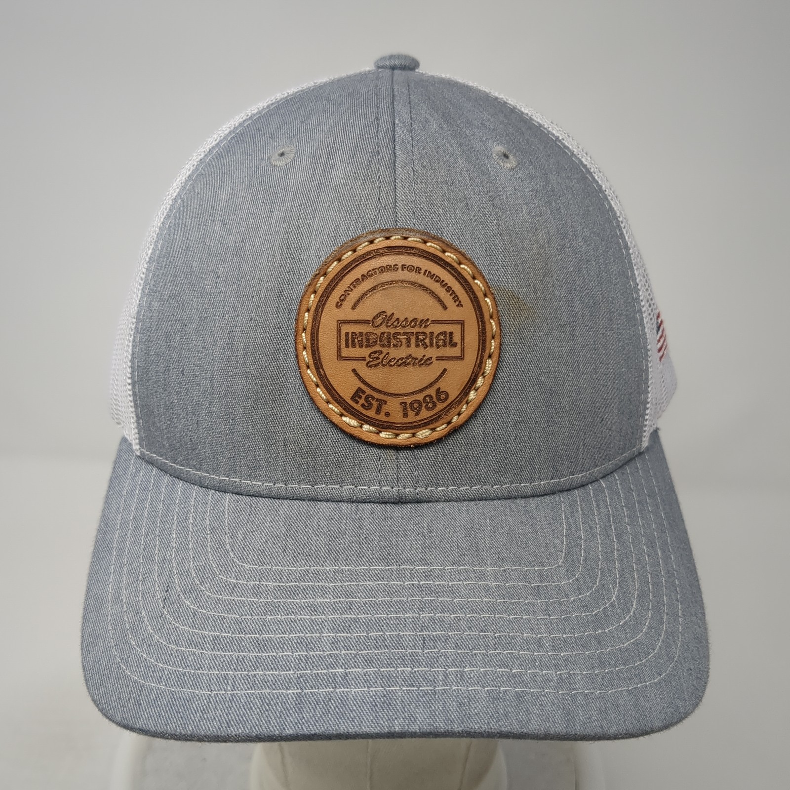 Olsson Industrial Electric Patch Snapback Trucker… - image 2