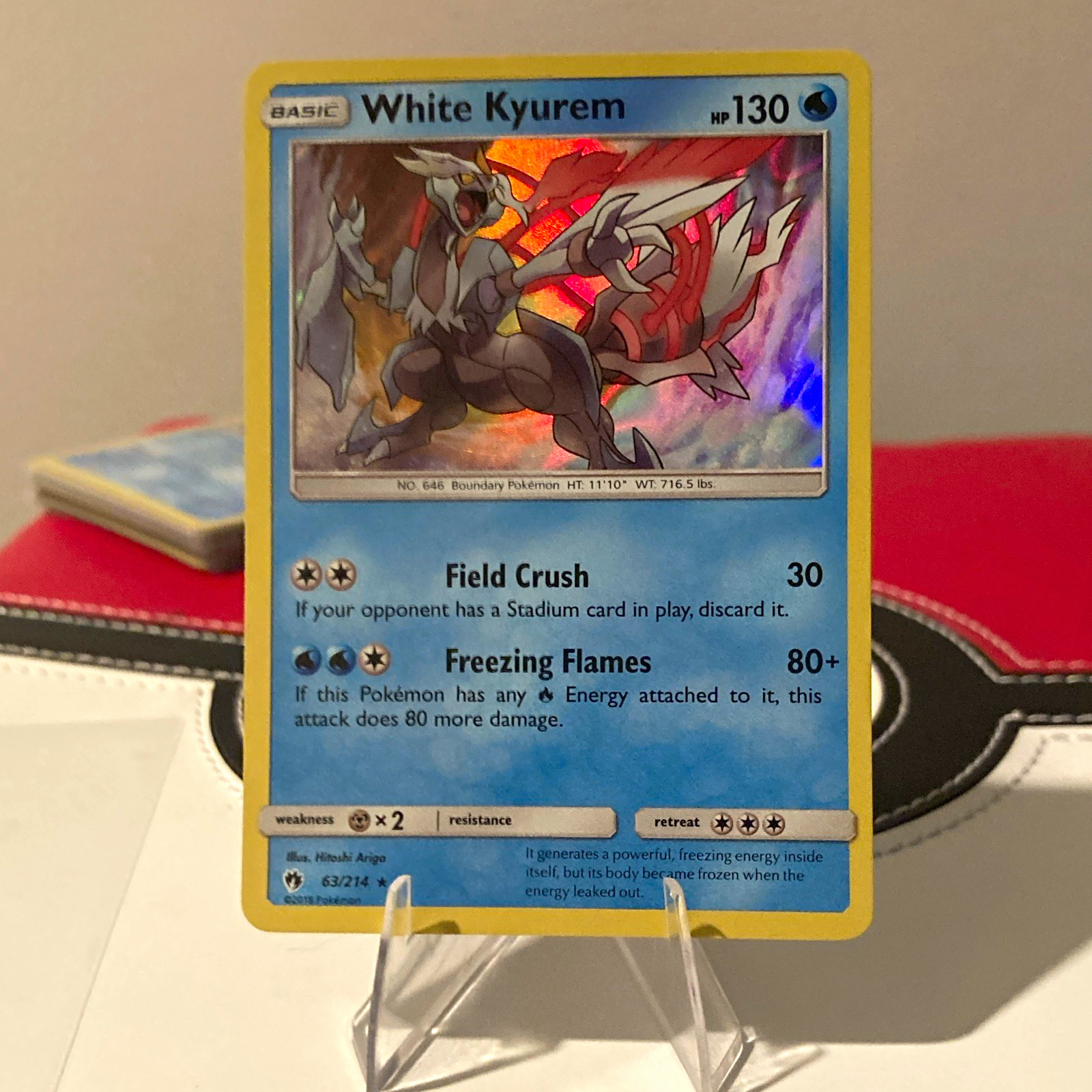 Kyurem 63/214 Lost Thunder Holo Rare