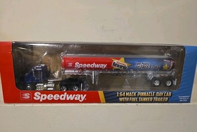 FIRST GEAR 69-0301 SPEEDWAY MACK PINNACLE DAY CAB W/ FUEL TANKER 1/64 Scale NIB