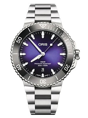 ORIS Aquis Date Taste of Summer 43.5mm Automatic Dive Watch 73377894158
