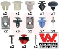 VAN Wezel 0984796 Montagesatz FüR KotflüGel FüR Citroen
