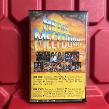 Metal Meltdown Cassette K Tel Heavy Metal Anthrax Judas Priest WASP Dio 1988