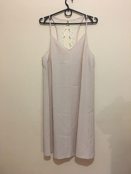 Women Pins&Needles Dress Beige Lace 38 / M / 46