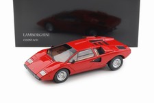 Kyosho 1:18 Lamborghini Countach LP 400 Coupe Red Metal KS08321RT