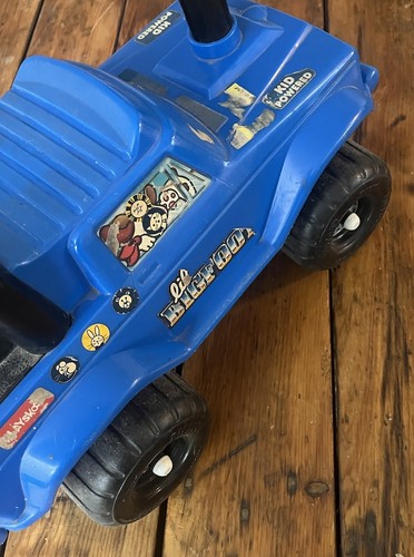 Vintage Original Lil Bigfoot Monster Truck Playskool Ride On Toy Rare - Picture 7 of 12