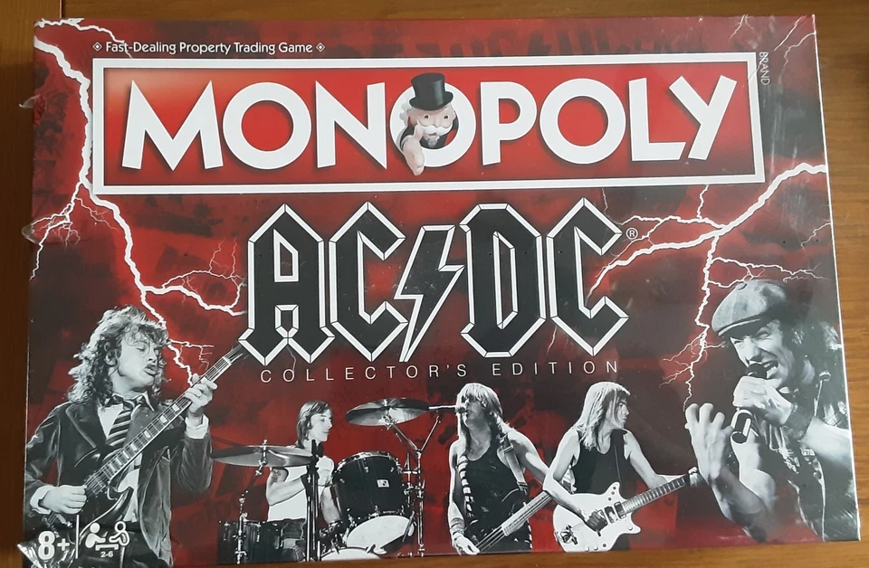 Monopoly AC/DC Collectors Edition Board Game (Hasbro)- Unopened - Image 2 of 4