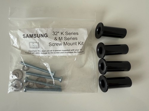 M4 x 45 mm 2015-18 Wandhalterung Set + Abstandshalter Samsung K5520 K5500 M5520 M5620 M5600
