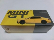 MINI GT 1/64 Bentley Flying Spur Monaco Yellow Left Handle MGT00955-L New