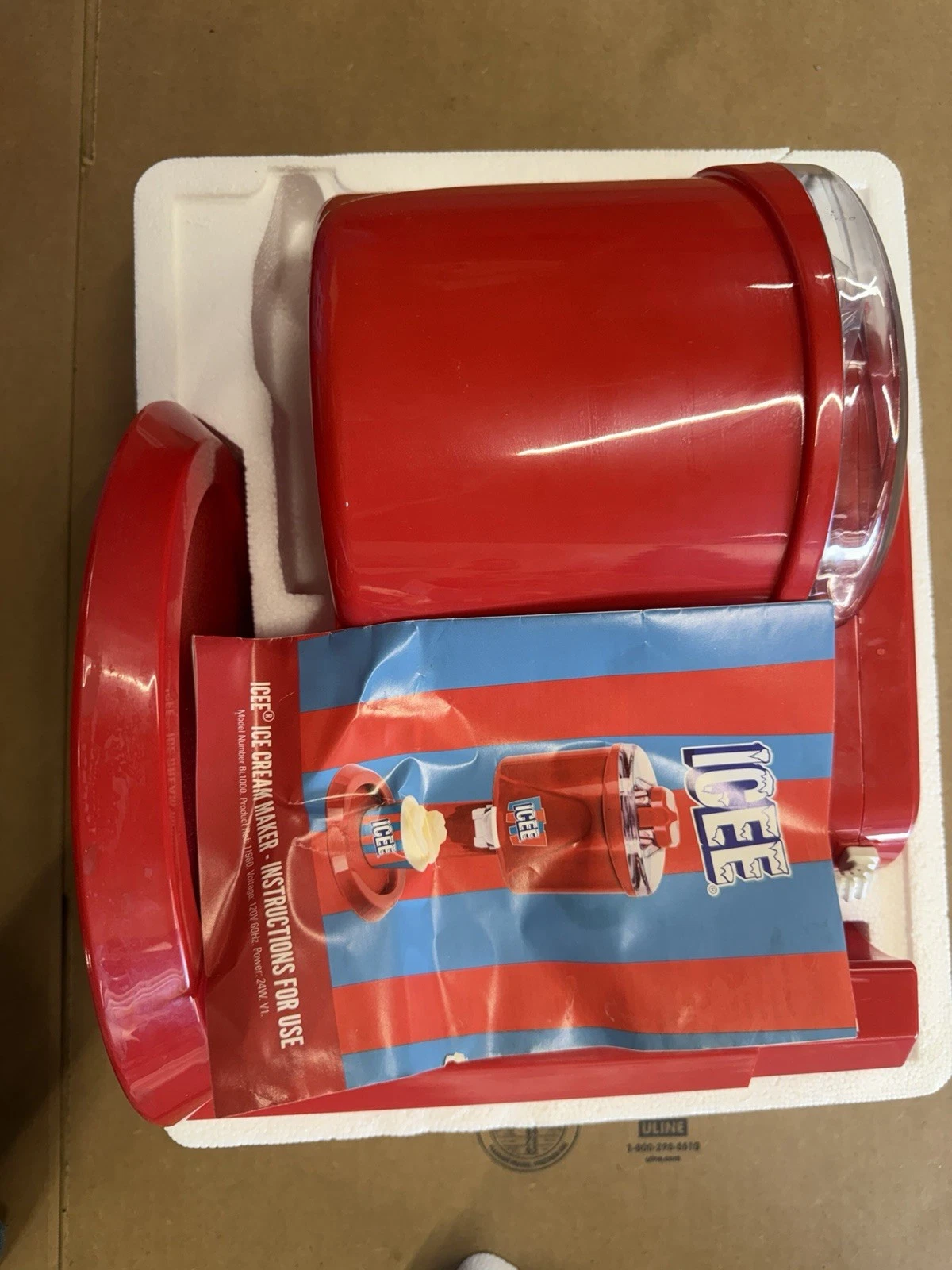 ICEE Ice Cream Machine - Soft Serve Ice Cream Maker