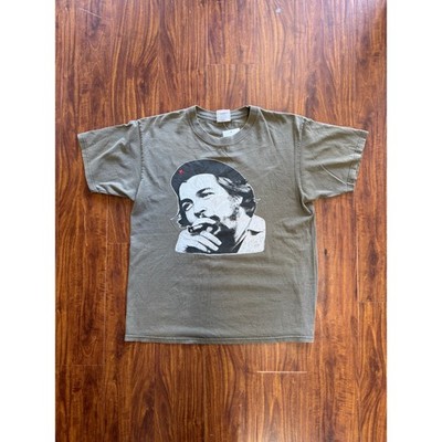 Vintage Yazbek Che Guevara Cabo San Lucas 2004 Graphic T-Shirt Olive Green Large