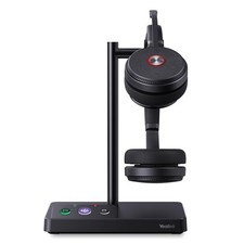 Yealink WH62 DECT Wireless Headset with DECT Base,525 Feet Range Teams/UC Zoo...