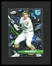 2025 Nick Kurtz Rookie Card - Topps Cosmic Chrome #183 Athletics . rookie card picture
