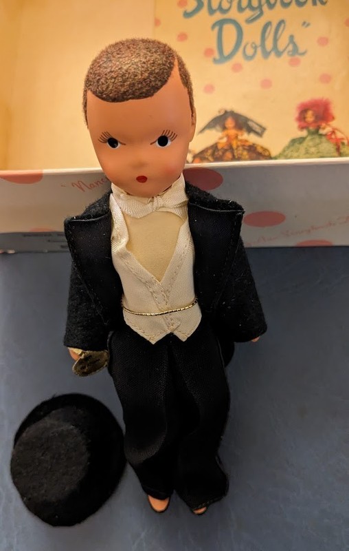 Vintage Nancy Ann Storybook Doll - Groom #88 - Bridal Series w/ tag & Orig. Box
