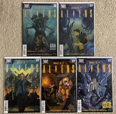 What If...? Aliens #1-5 Complete Series Set 2024 Marvel Comics Lot