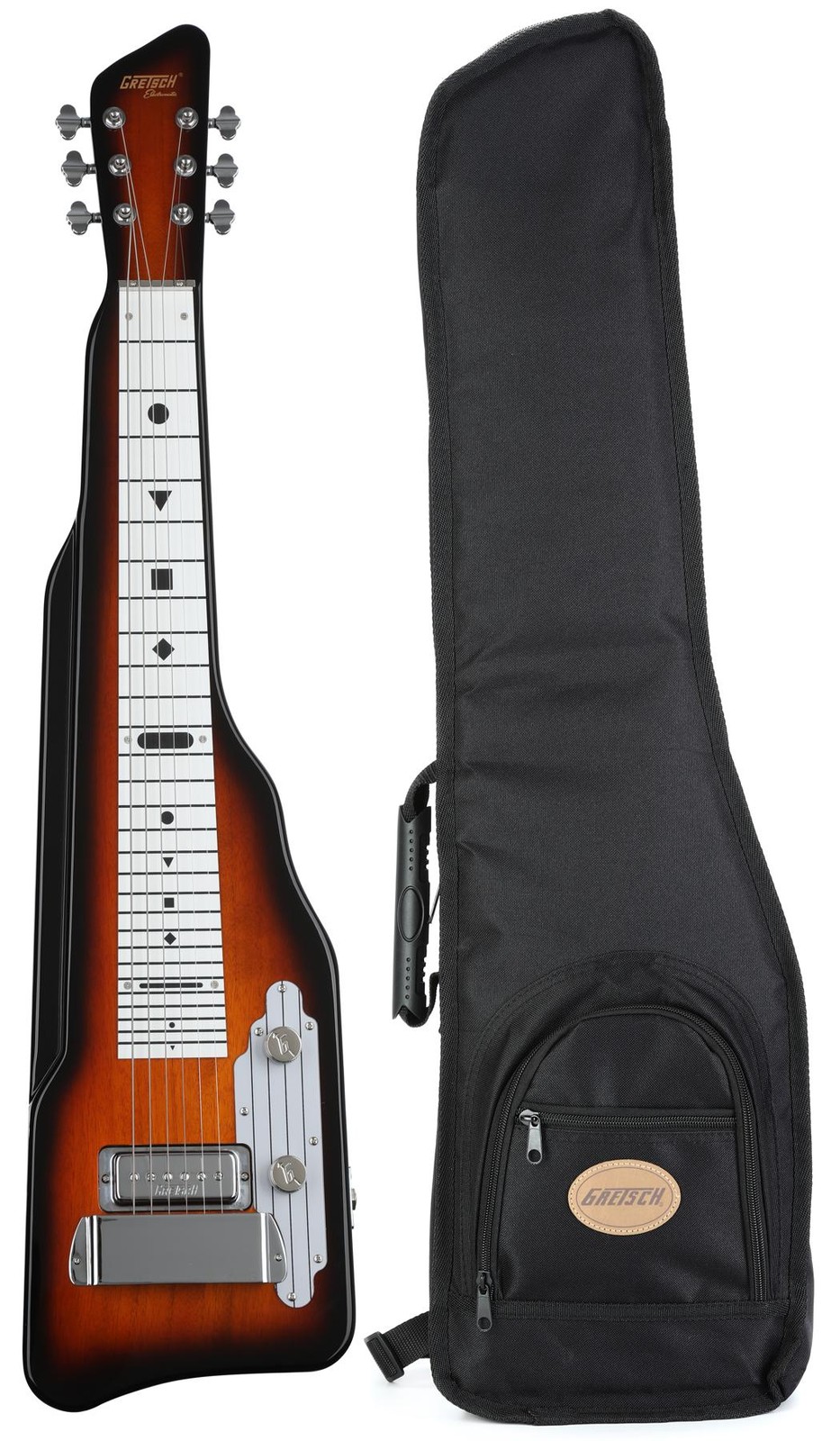 Gretsch G5700 с электромеханическим ремешком из нержавеющей стали и сумкой для сигарет - Tobacco Sunburst 68990₽